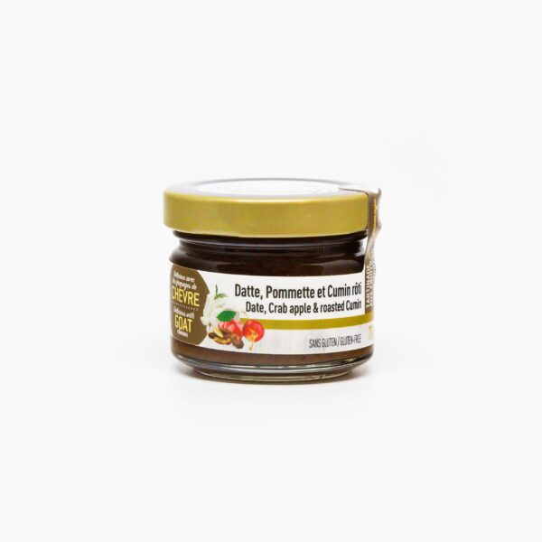 DATE, CRAB APPLE AND ROASTED CUMIN