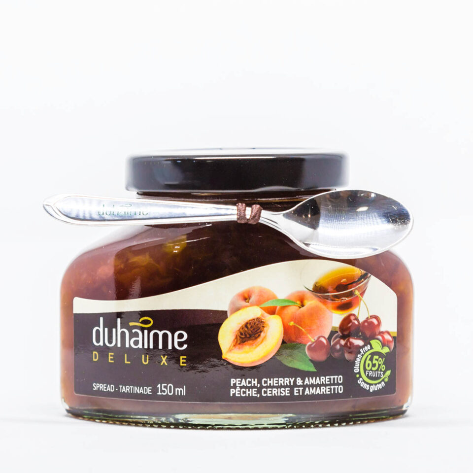 PÊCHE, CERISE ET AMARETTO Duhaime Gourmet