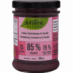 FRAISE, CANNEBERGE & VANILLE