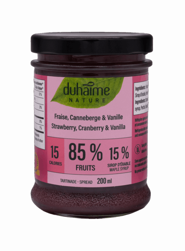 FRAISE, CANNEBERGE & VANILLE